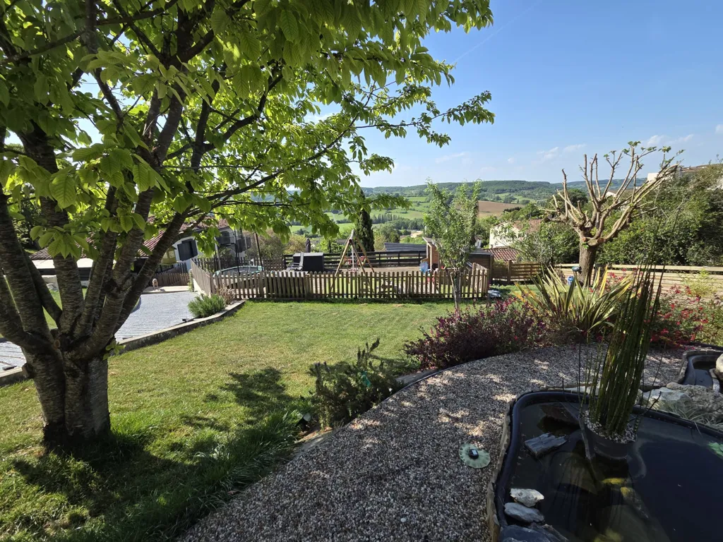 Jardin - Villa Rénovée avec Piscine sur les Hauteurs de Penne d'Agenais