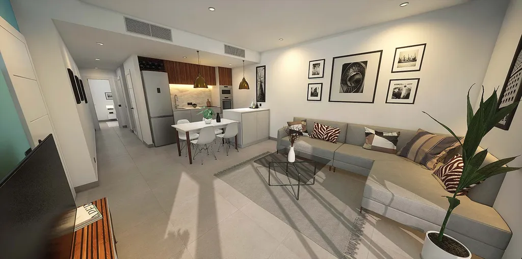 Séjour - Newly Built Villa with Pool in Los Alcázares