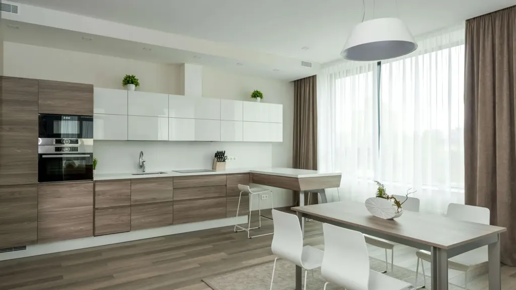 Cuisine - Modern Villa with South-Facing Terrace in Brugine