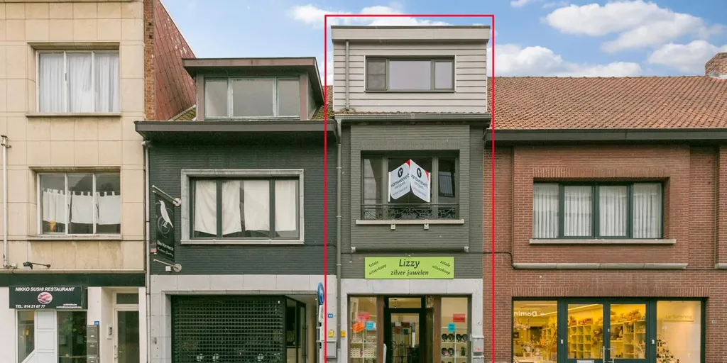 Exterior - Renovated Mixed-Use in Herentals with Duplex