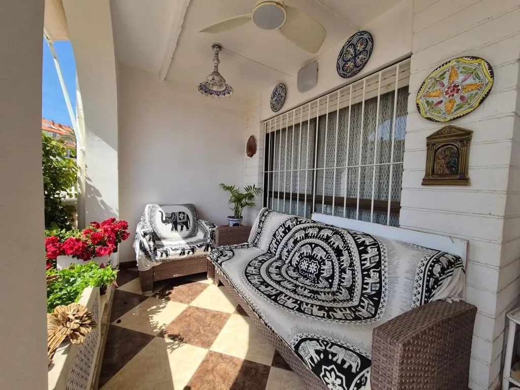 Terrasse - Adosado with Beach Access in Cabo de las Huertas