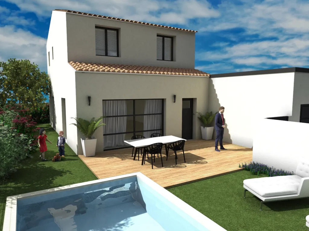 Villa T4 avec Piscine à Uzès
