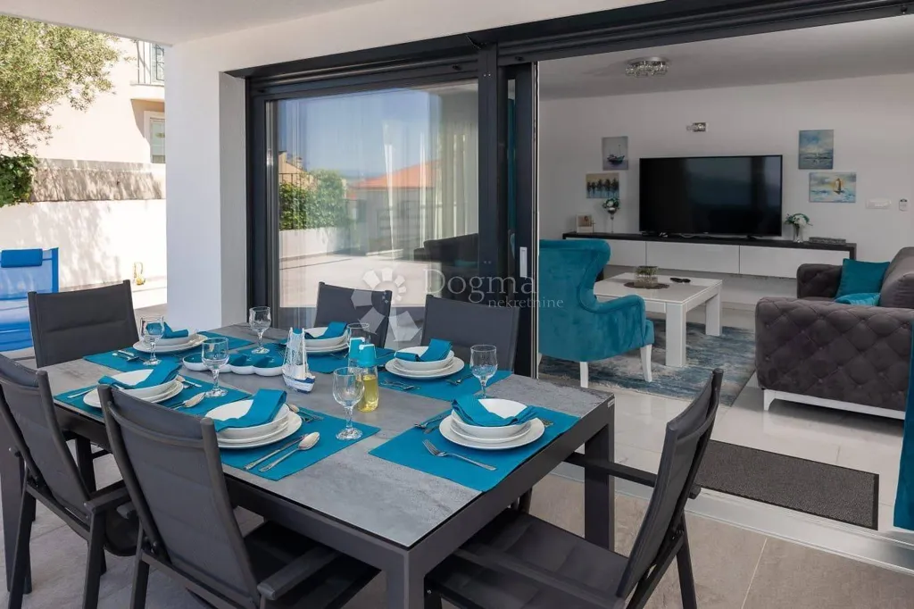 Dining Room - Designer Apartment with Sea View in Crikvenica