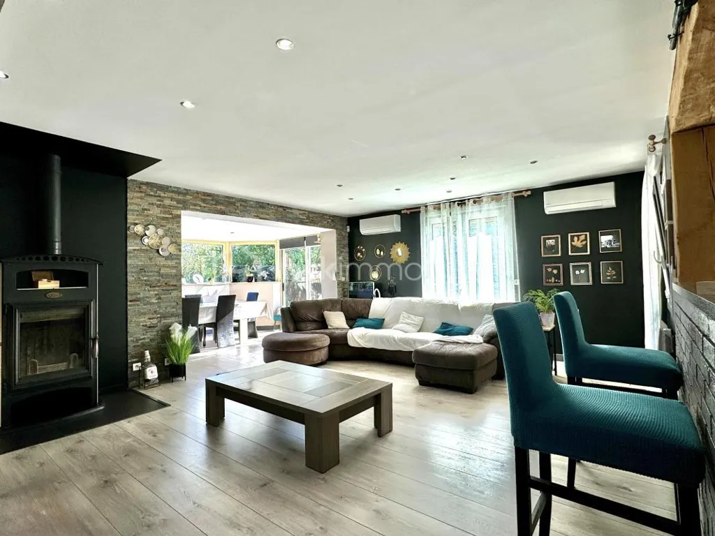 Séjour - Maison d'Architecte avec Vue Dégagée à Fublaines
