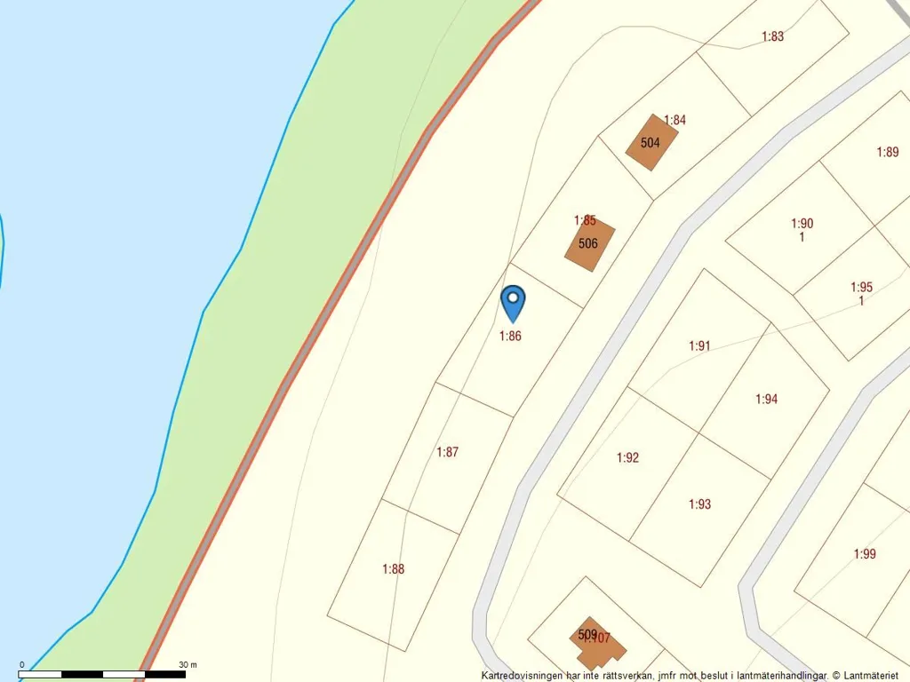 Plot with Lake View and Ski Access in Storklinten