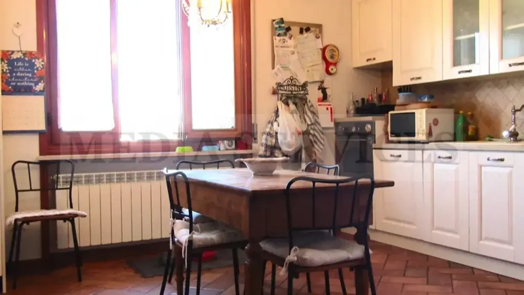 Köök - Apartment with Terrace in Garlasco