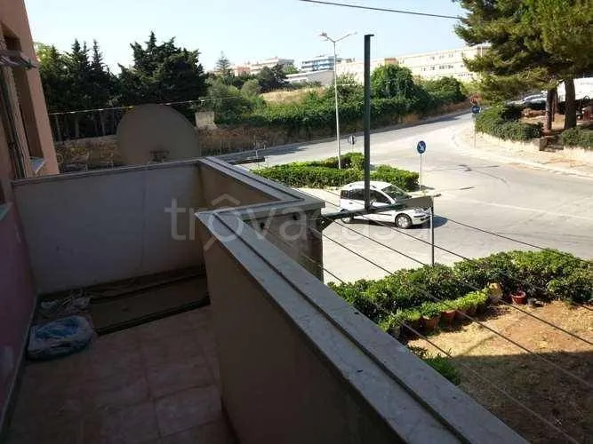 Balcon - Rented Trilocale with Sea View in Marsala
