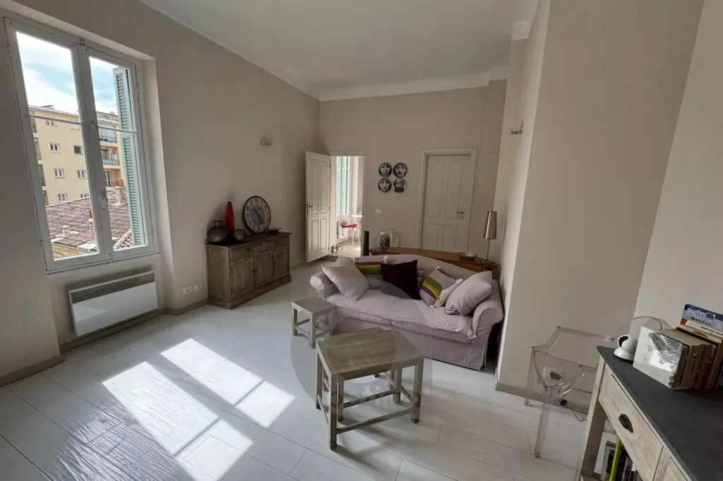 Séjour - Appartement 2 Pièces Centre Ville Menton