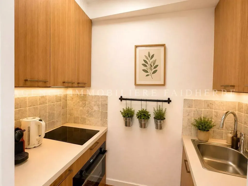 Cuisine - Appartement de Luxe à Saint-Tropez, Près de la Place des Lices