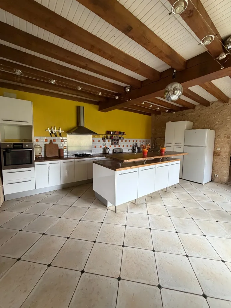 Cuisine - Ancien Presbytère avec Jardin à La Tâche
