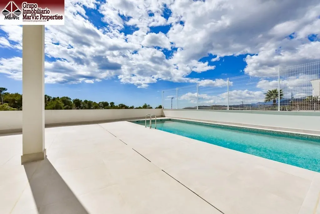 Piscine - Contemporary Villa with Pool in Finestrat
