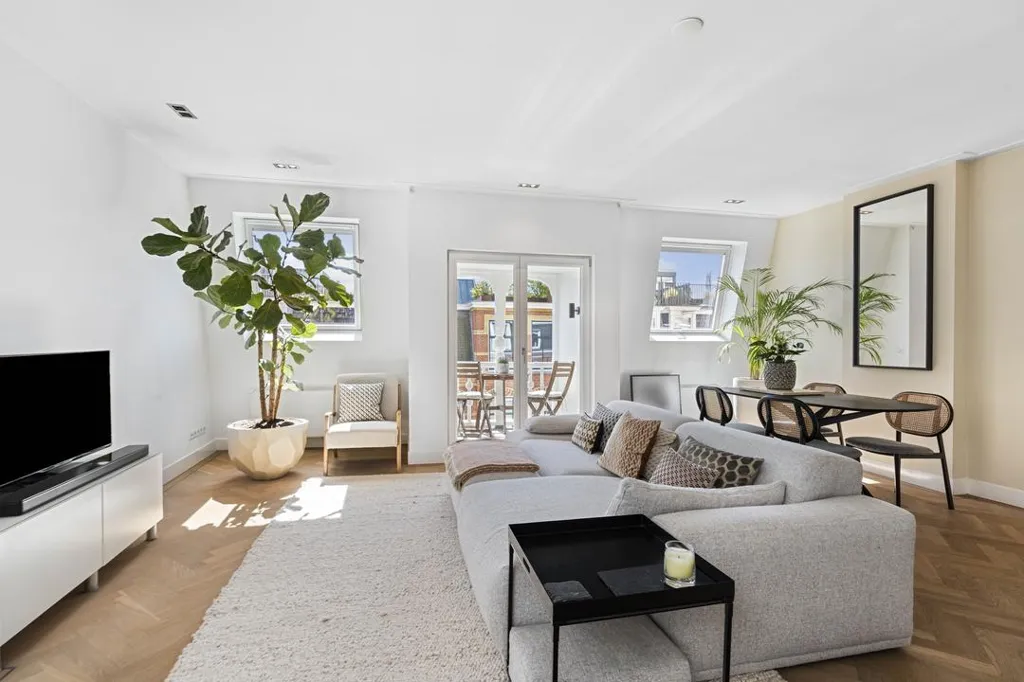 Soggiorno - Apartment on Amstel River in Amsterdam