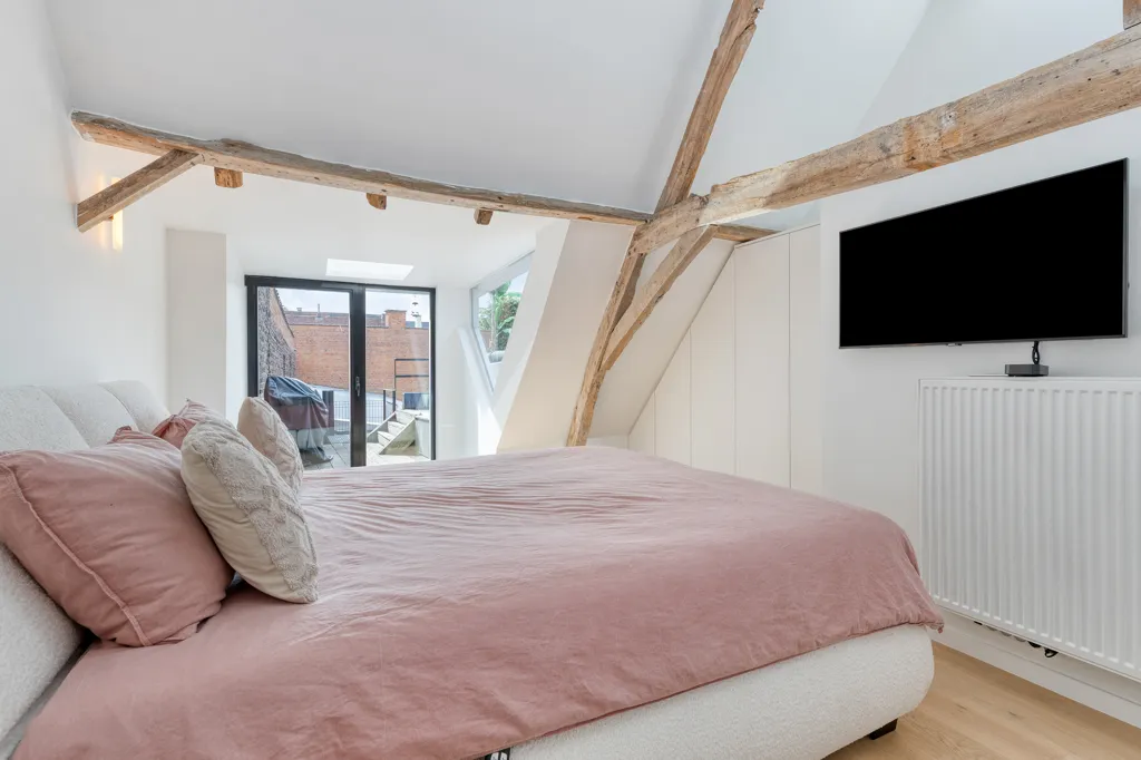Camere da letto - Renovated Half-Open House in Izegem