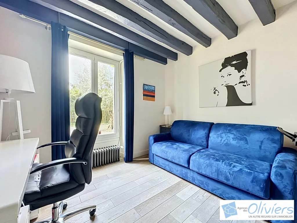 Séjour - Maison de village rénovée avec piscine à Boullay les Troux