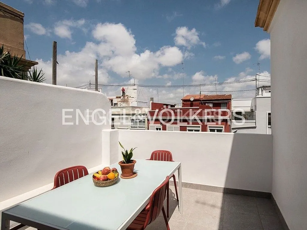 Terrasse - Penthouse with Terrace in Ruzafa, Valencia