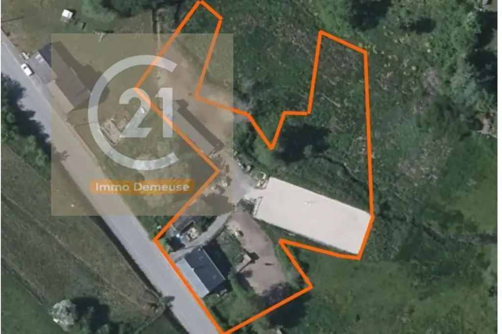 Õhuvaade - Equestrian Property with Extensive Land in Givry