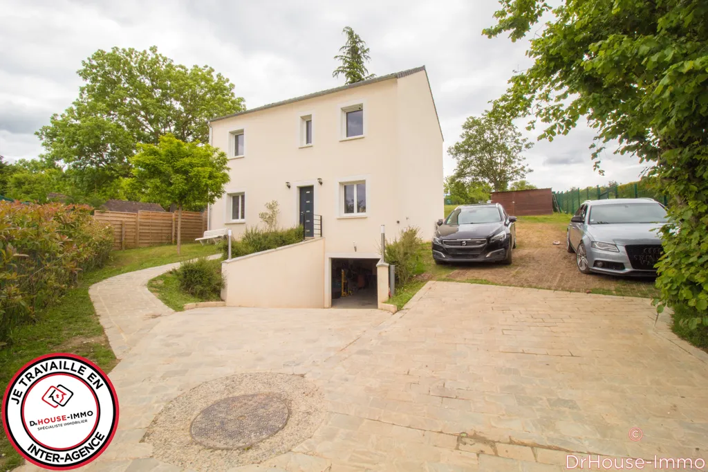 Extérieur - Maison Contemporaine avec Vue sur les Champs à Beynes