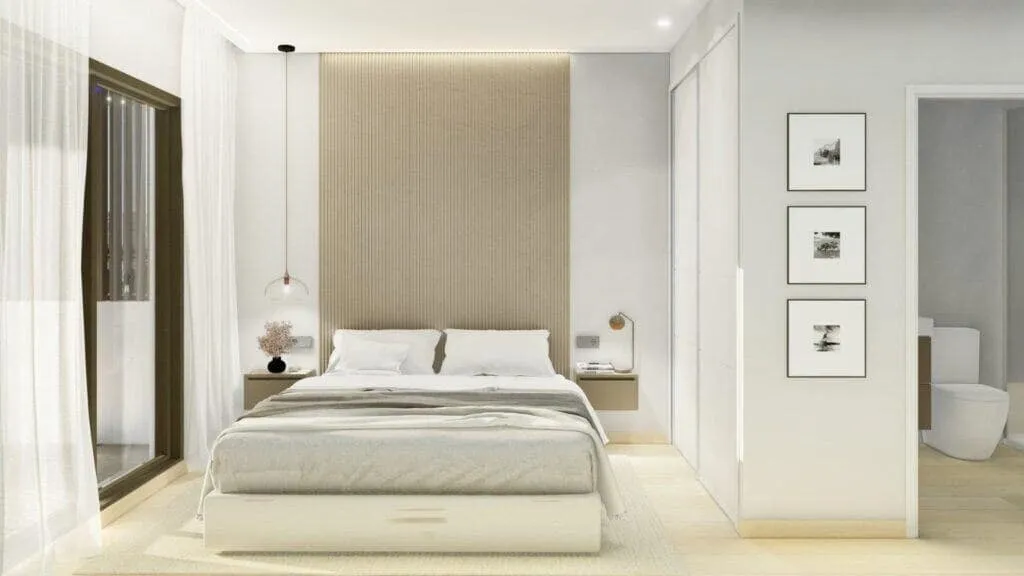 Chambres - 3 Bed Apartment with Private Garden in Pilar de la Horadada