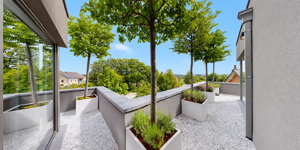 Jardin - Penthouse avec Terrasse de 80 m² à Binche