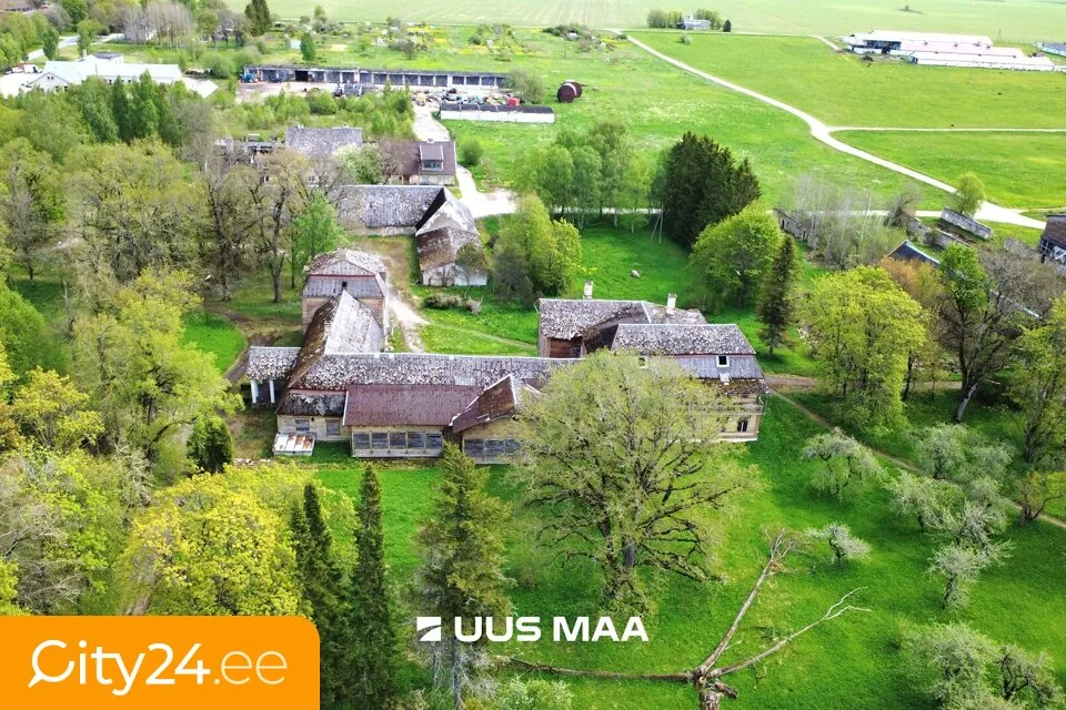 Õhuvaade - Historic Manor Complex in Roela, Lääne-Viru