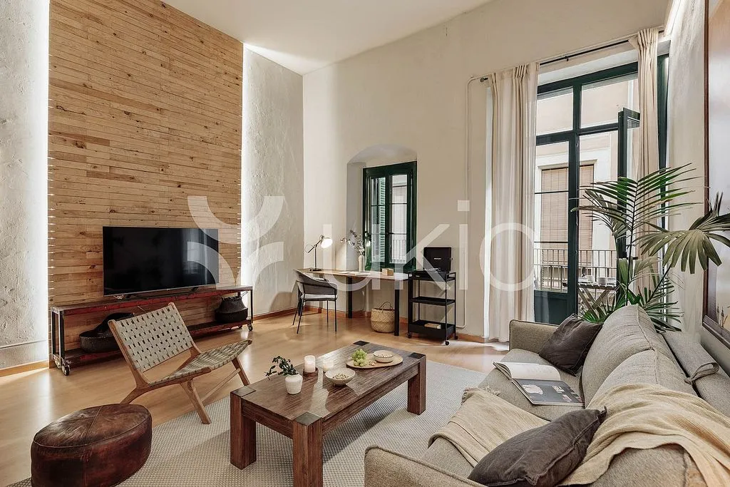 Séjour - Duplex with Balcony in Sant Pere, Barcelona