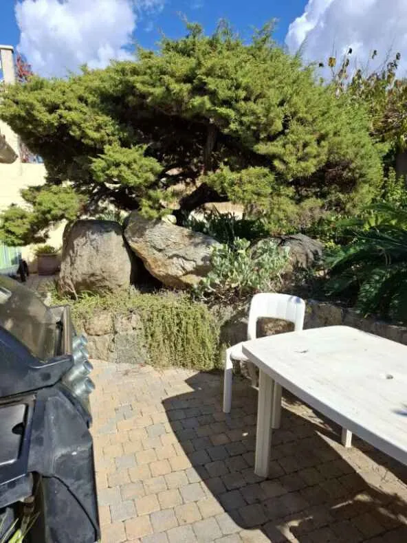 Terrass - Villa Flat with Garden, 30m from Beach, Abbartello