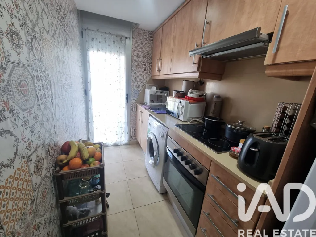 Köök - Seafront Apartment with Terrace in La Ràpita