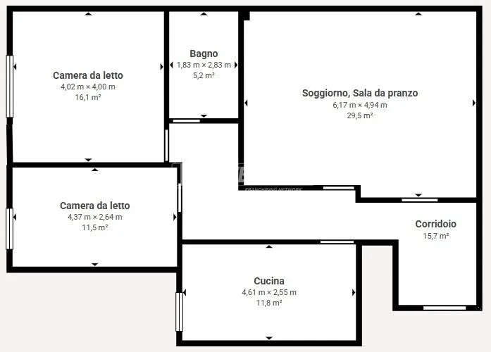 Planimetria - Piano Terra Apartment with Box in Loreto