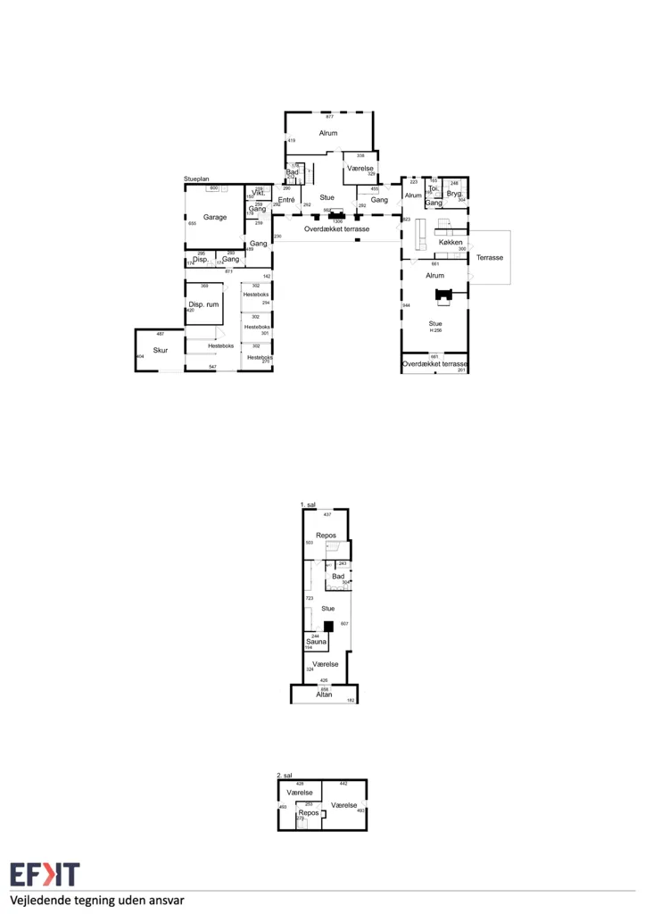 Plan - Villa with Nature View on Falster