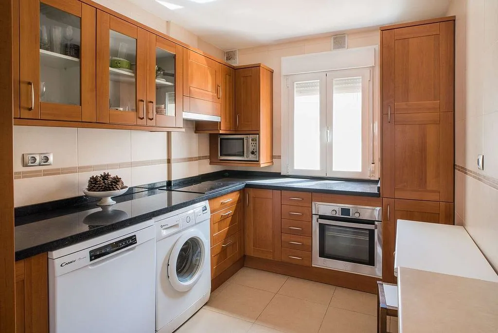 Cuisine - Charmingly Adjoined House with Sea View in Los Álamos