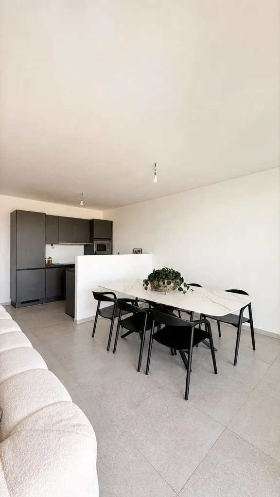 Salle à manger - Appartement avec Terrasse et Jardin à Merchtem