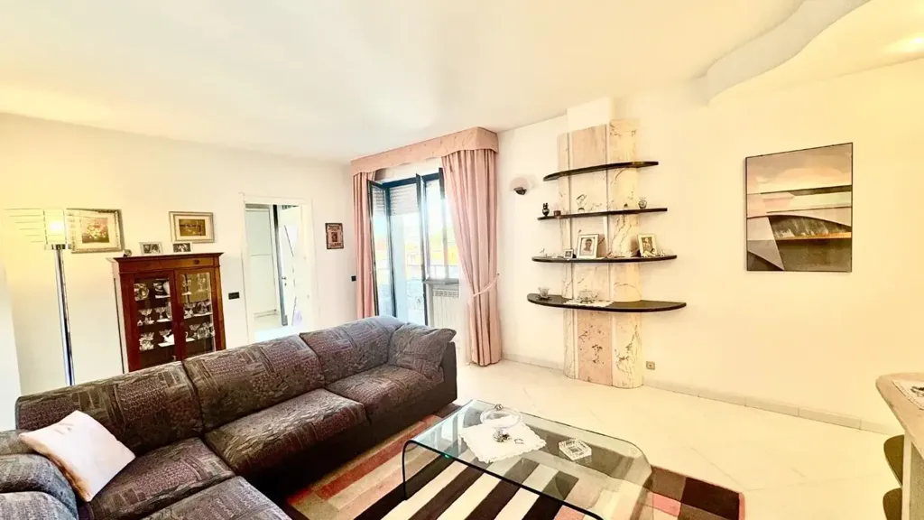 Living Room - Apartment with Terrace in Castelfiorentino