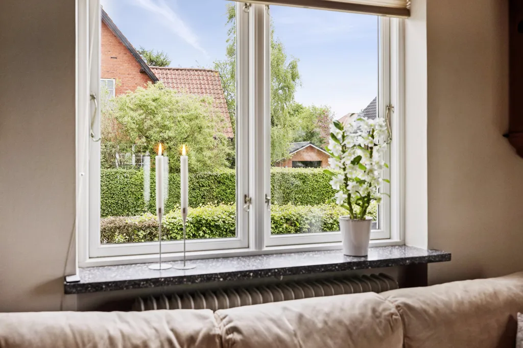 Living Room - Rustic Villa with Garden in Viborg
