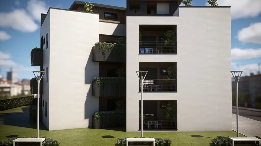 Newly Constructed Two-Storey Apartment with Terrace in Rome