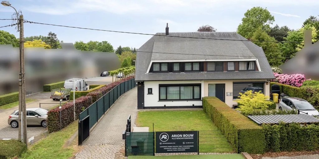 Aerial - Mixed-Use Property with Garden in Broechem