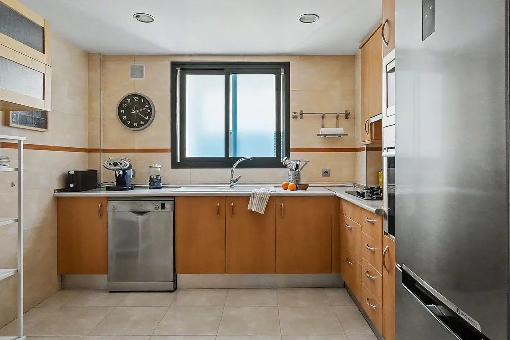 Kitchen - Apartment with Pool and Terrace in Son Ramonell