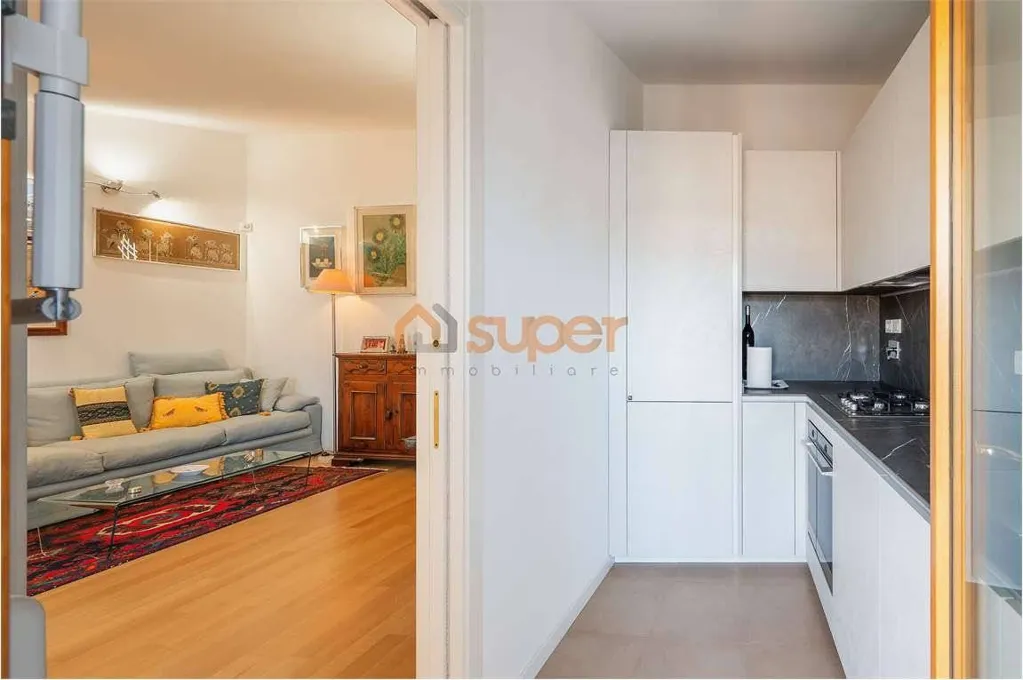 Cuisine - Modern Penthouse with Perimeter Terrace in Bastia Umbra