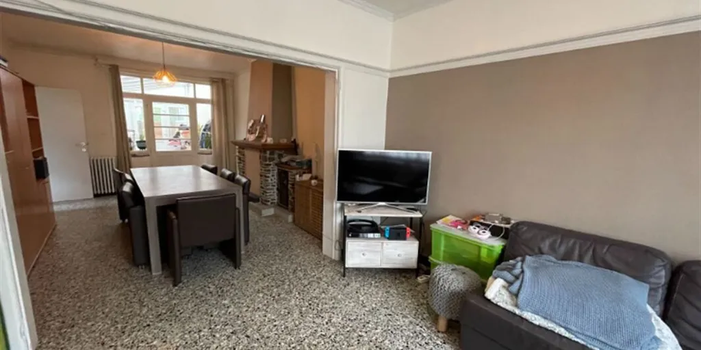 Salle à manger - Appartement au Calme avec Jardin à Rollegem