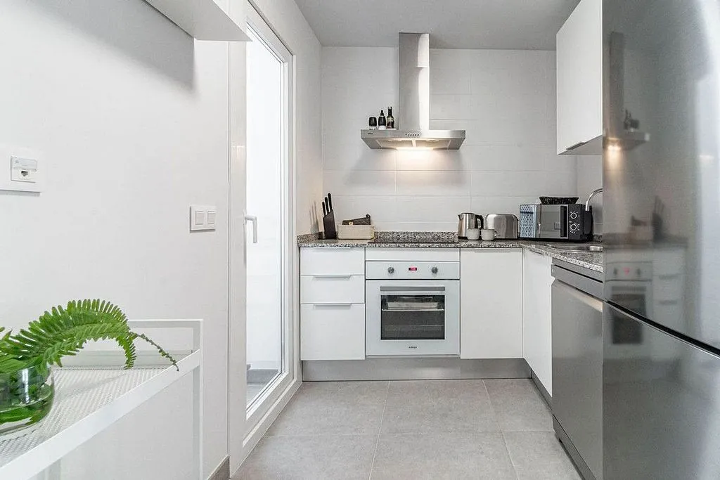 Cucina - Penthouse with Pool in Estepona Centre