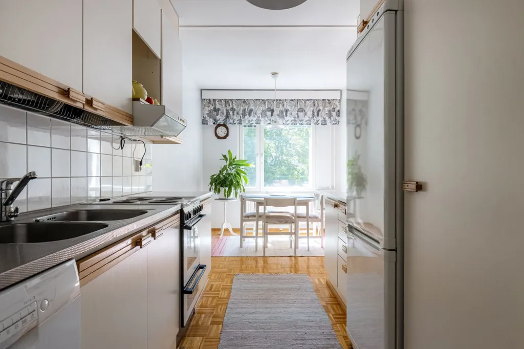 Köök - Corner Condo with Sauna in Kuopio Centre
