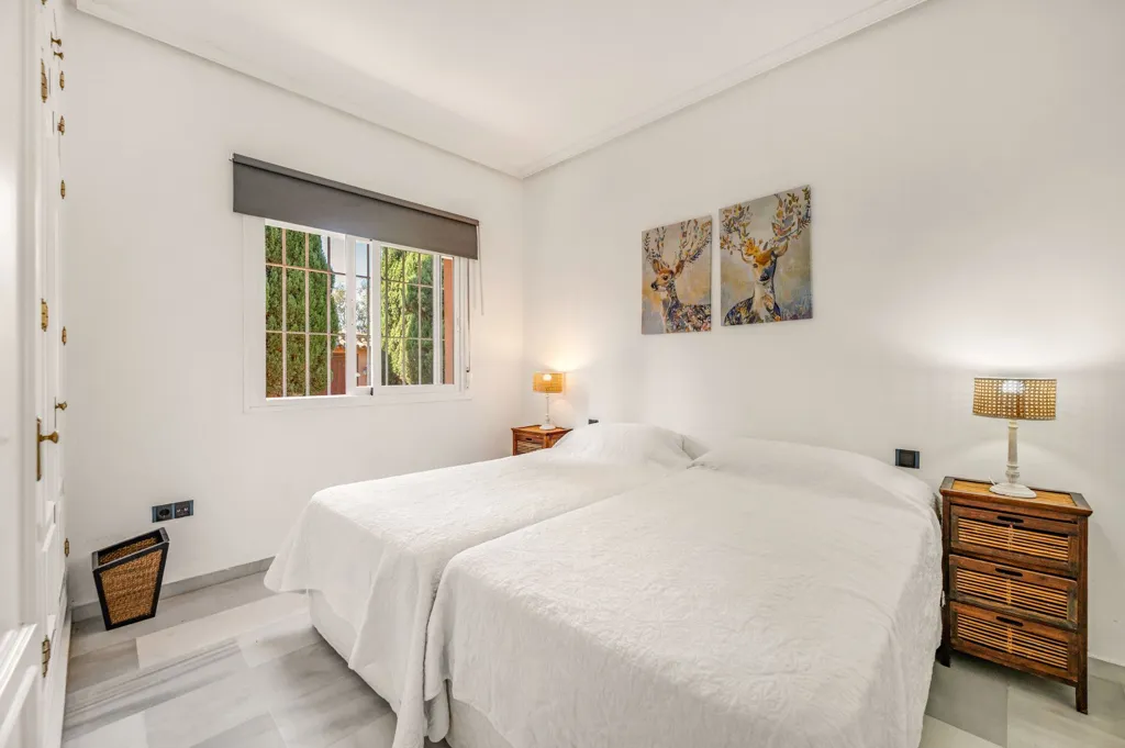 Bedrooms - Andalusian Villa with Pool in Sotogrande