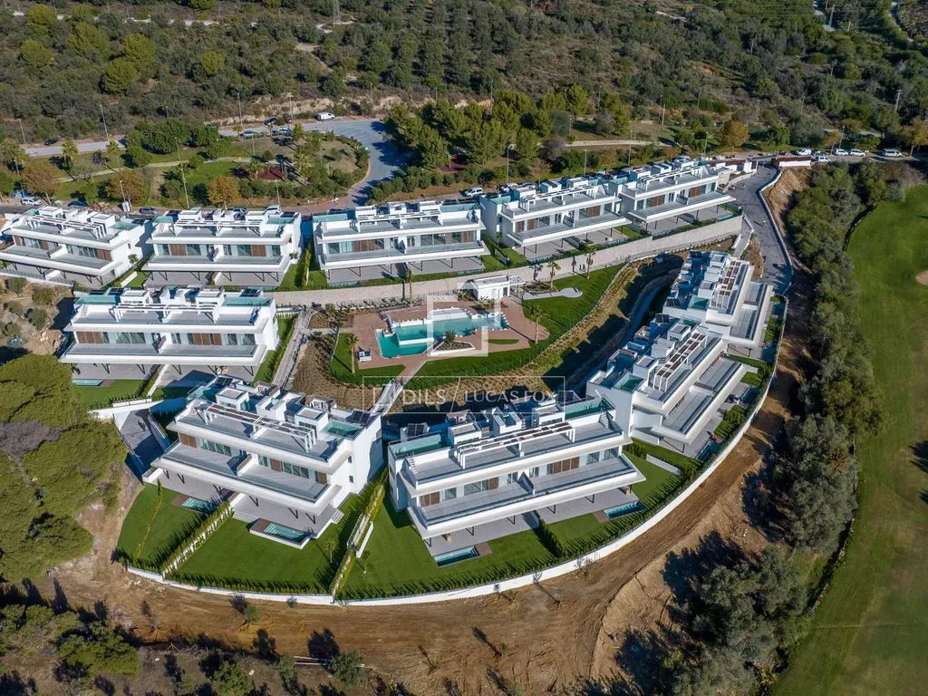 Vue aérienne - Luxury Flat with Sea View in Marbella East