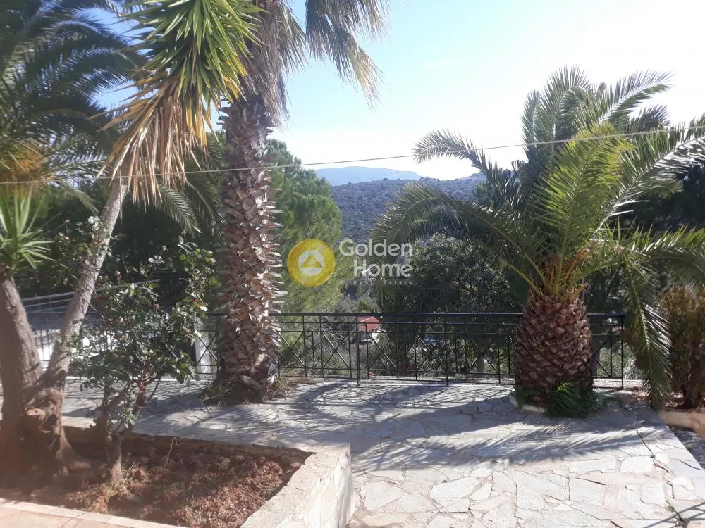 Terrasse - Villa with Sea View in Koropi