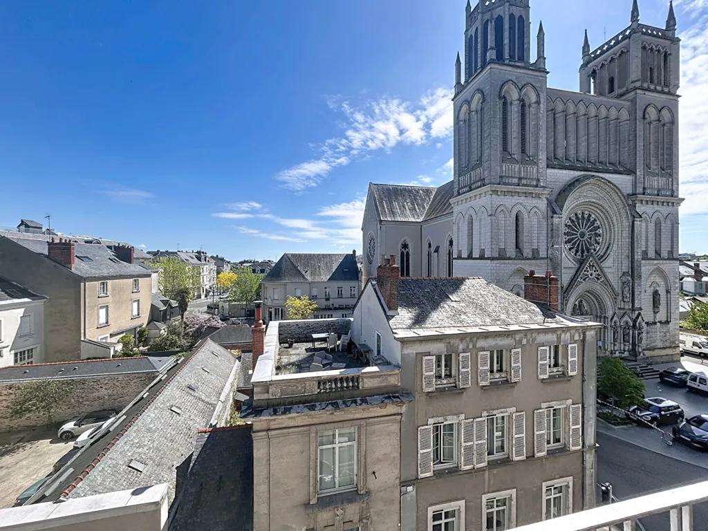 Balcony - Renovated Apartment with Views in Angers Centre