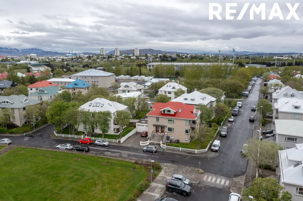 Vue aérienne - Appartement 3 pièces à Reykjavík