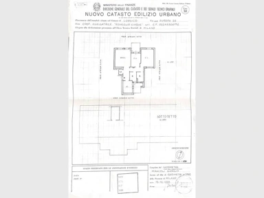 Plan - Triplex with Double Balconies in Corsico