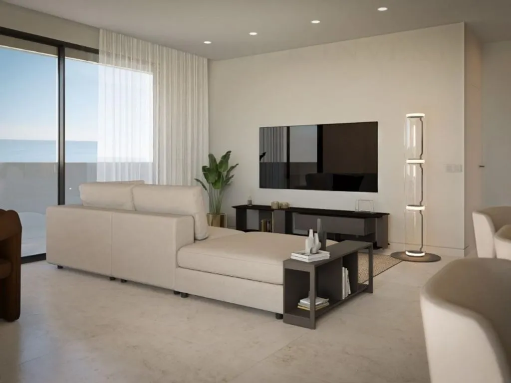 Living Room - 1 Bedroom Penthouse with Pool in Calpe