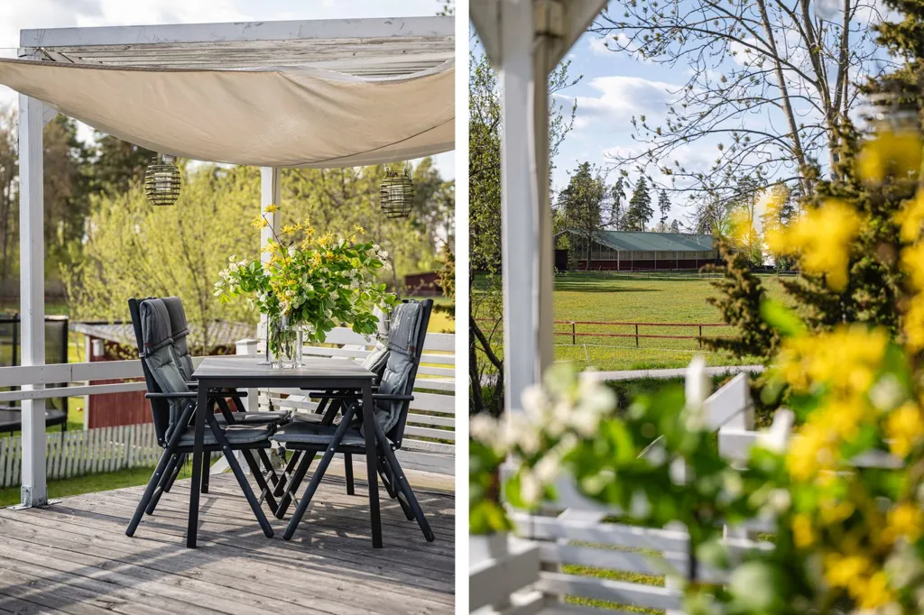 Terrasse - Three-Unit Property with Garden in Stäket