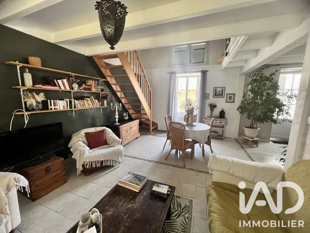 Living Room - Character House with Garden in Saint-Christophe