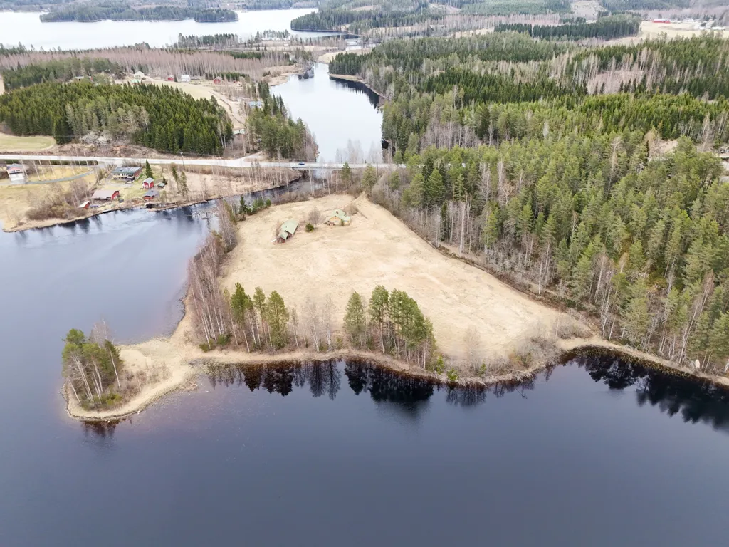 Vista aerea - Rantatontti with Private Lakefront in Kaavi